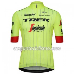 Maillot mangas cortas 2018 Trek-Segafredo N002